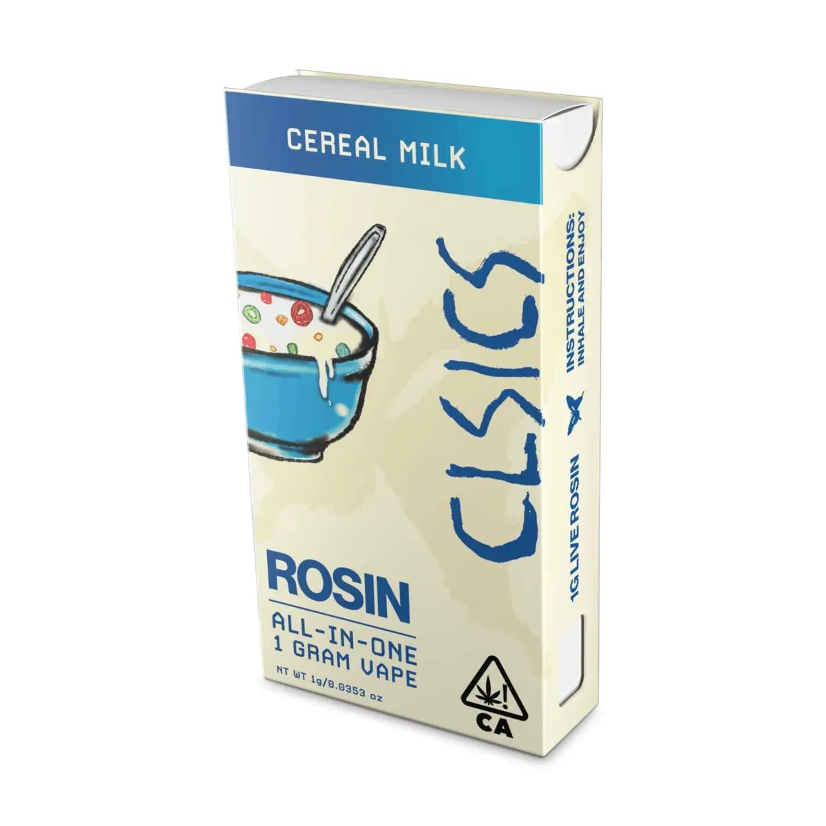 LIVE RESIN READY TO USE VAPORIZER [1G] CEREAL MILK