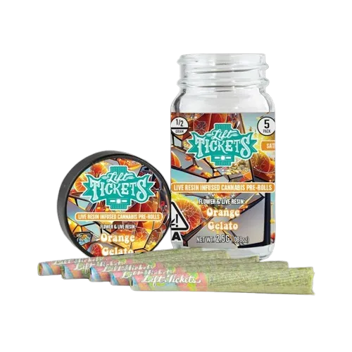 INFUSED PREROLL 5PK [2.5G] ORANGE GELATO