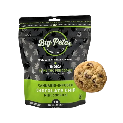 COOKIES 10PK [100MG] CHOCOLATE CHIP INDICA - 100 MG - 10 PACK product image