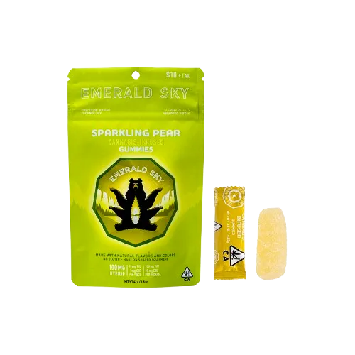 CLASSIC GUMMIES 10PK [100MG] SPARKLING PEAR - 100 MG - 10 PACK product image