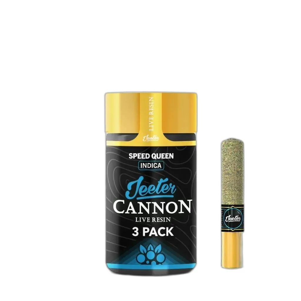 BABY CANNON INFUSED PREROLL 3PK [1.5G] SPEED QUEEN