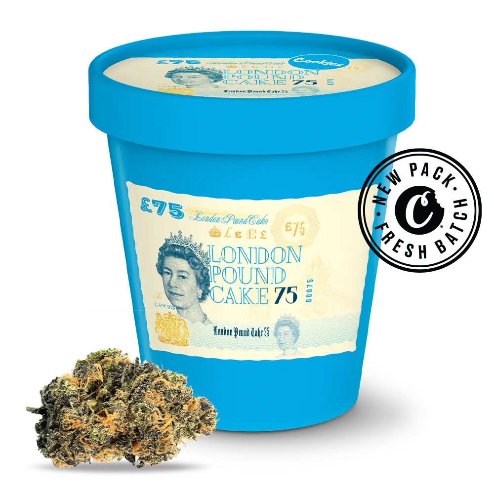 FLOWER [3.5G] LONDON POUND CAKE 75 - 3.5 G
