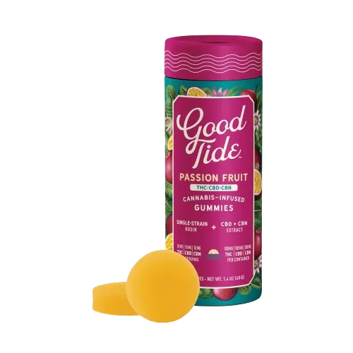 GUMMIES 10PK [100MG] 1:1:1 THC:CBD:CBN PASSION FRUIT - 100 MG - 10 PACK product image