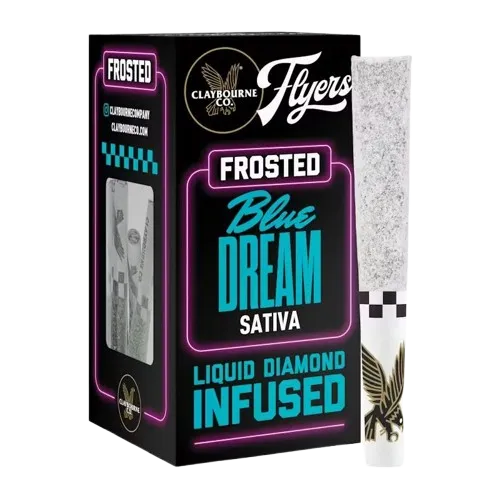 FROSTED FLYERS INFUSED PREROLL 5PK [2.5G] BLUE DREAM product image