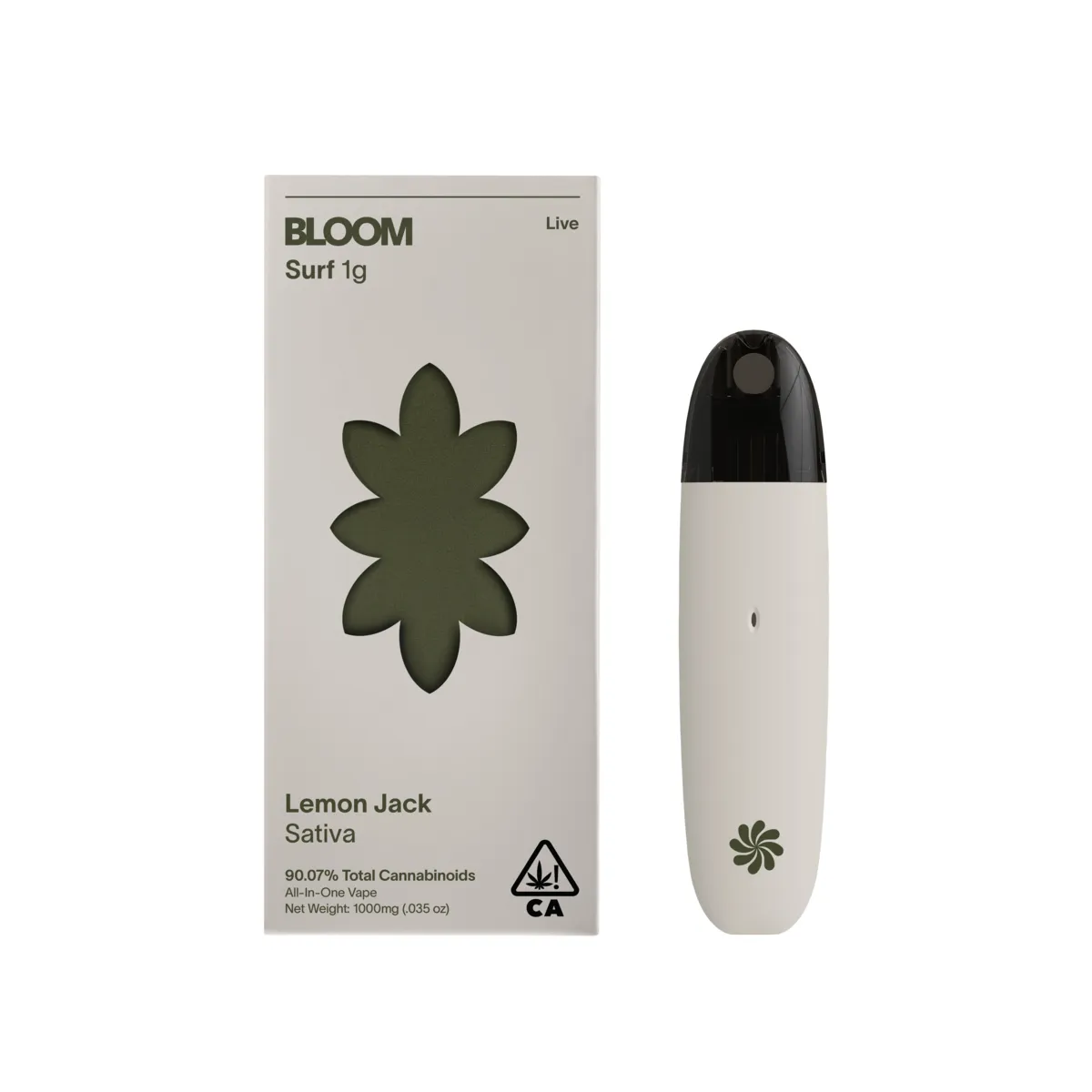 SURF LIVE RESIN READY TO USE VAPORIZER [1G] LEMON JACK