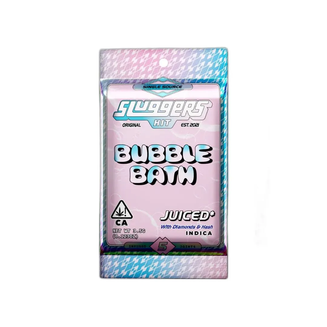 JUICED INFUSED PREROLL 5PK [3.5G] BUBBLE BATH