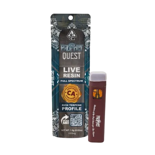 QUEST LIVE RESIN READY TO USE VAPORIZER [1G] PLATINUM PIE - 1 G product image