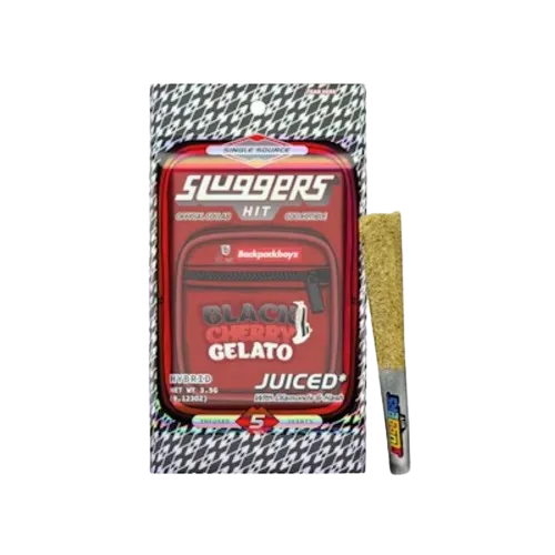 JUICED INFUSED PREROLL 5PK [3.5G] BLACK CHERRY GELATO - 3.5 G - 5 PACK product image