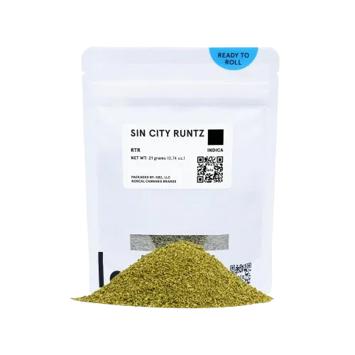 PREGROUND FLOWER [21] SIN CITY RUNTZ - 21 G
