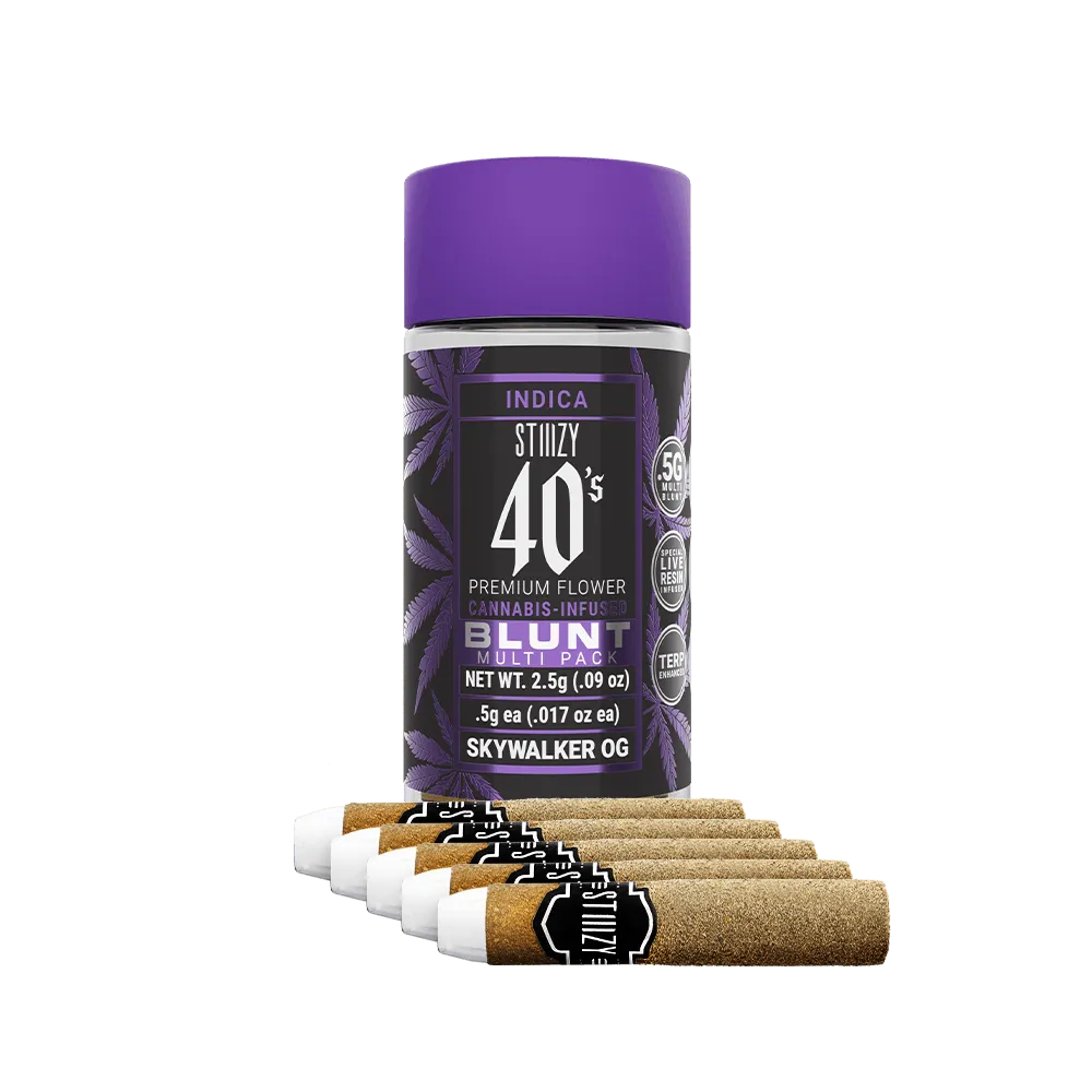 INFUSED 40'S MINI BLUNT 5PK [2.5G] SKYWALKER OG