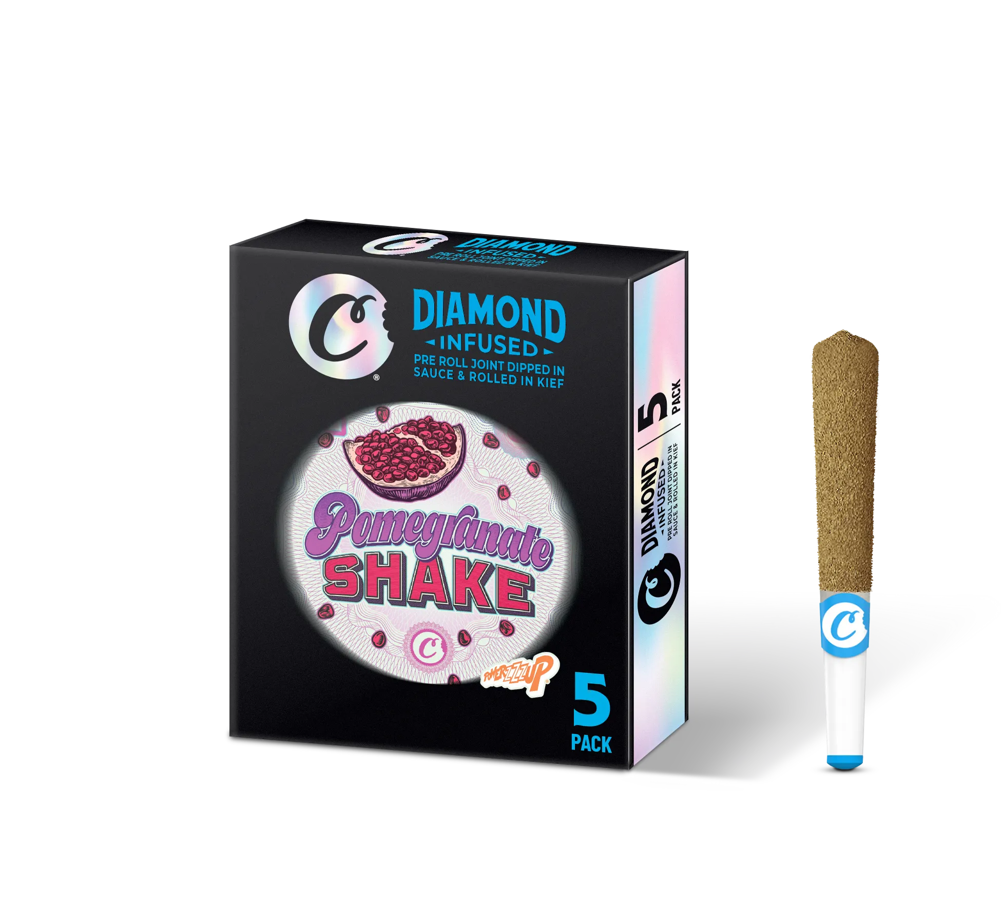 INFUSED PREROLL 5PK [2.5G] POMEGRANATE SHAKE - 2.5 G - 5 PACK