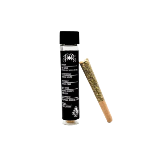 ROSIN JELLY INFUSED PREROLL [1.6G] DRAGON FRUIT X TROPICANA COOKIES - 1.6 G