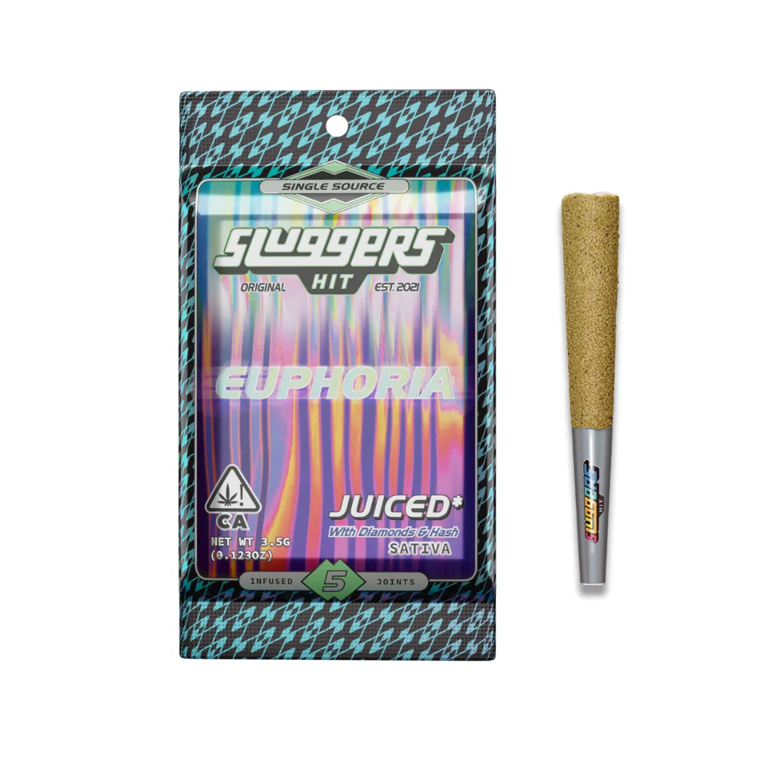 JUICED INFUSED PREROLL 5PK [3.5G] EUPHORIA
