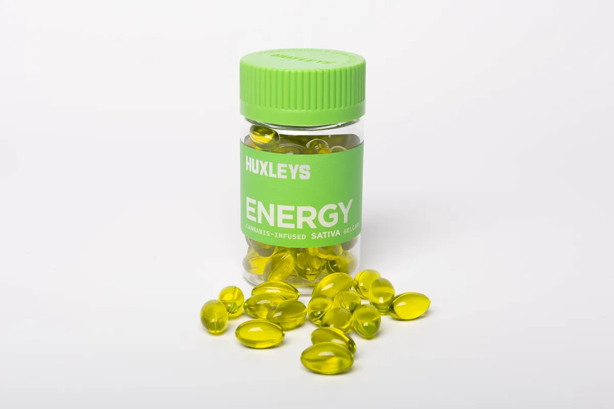 GEL CAP 50PK [1000MG] APPLE ENERGY THC + THCV
