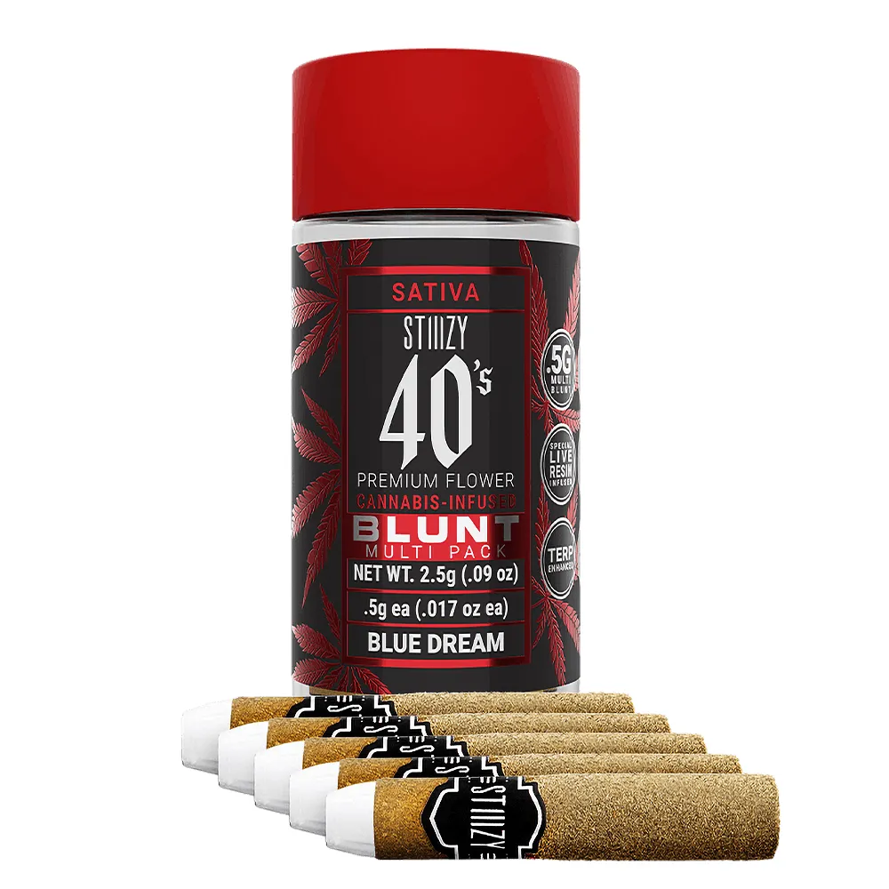 INFUSED 40'S MINI BLUNT 5PK [2.5G] BLUE DREAM