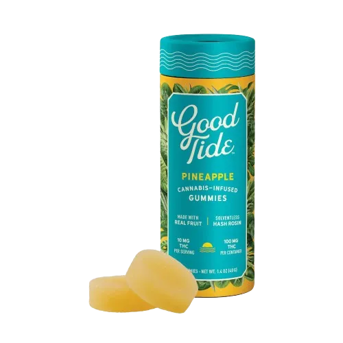 GUMMIES 10PK [100MG] PINEAPPLE - 100 MG - 10 PACK product image