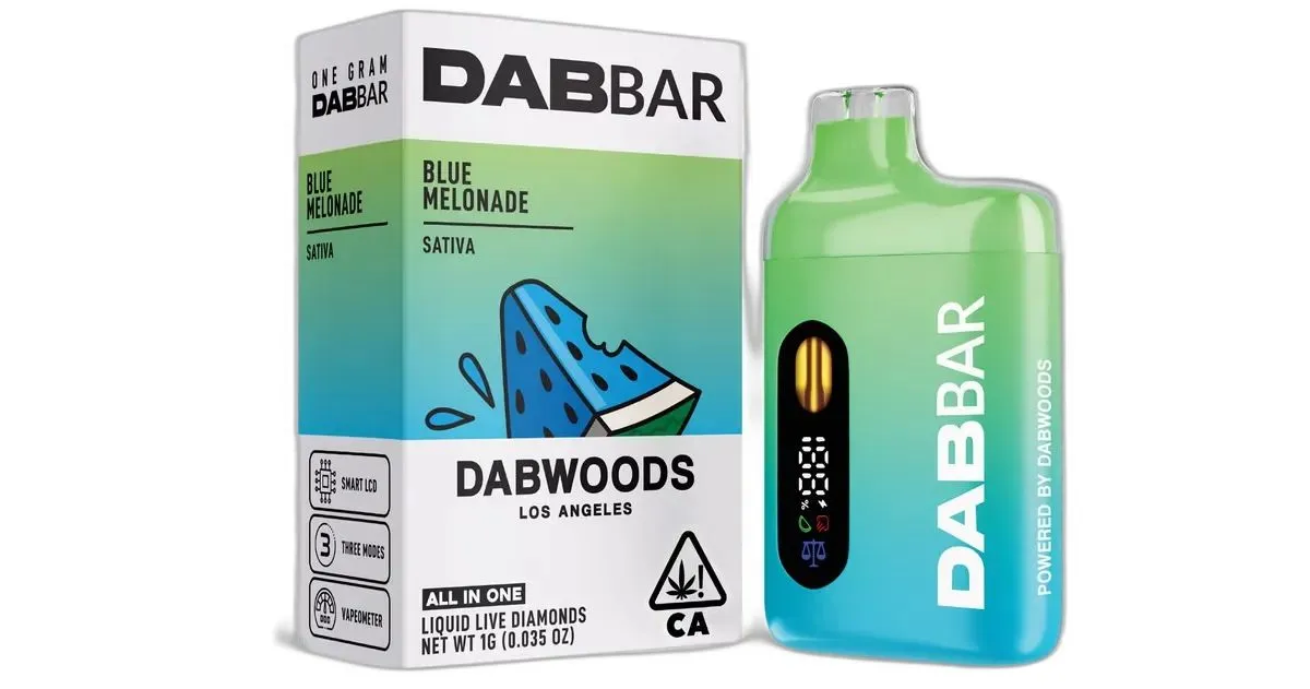 LIQUID DIAMOND DAB BAR READY TO USE VAPORIZER [1G] BLUE MELONADE - 1 G