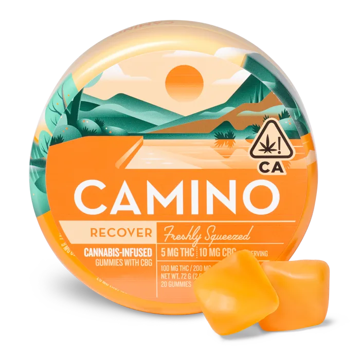 GUMMIES 20PK [100MG] 1:2 THC:CBG RECOVERY FRESHLY SQUEEZED product image