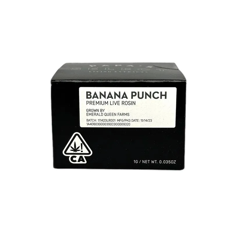 LIVE ROSIN [1G] BANANA PUNCH