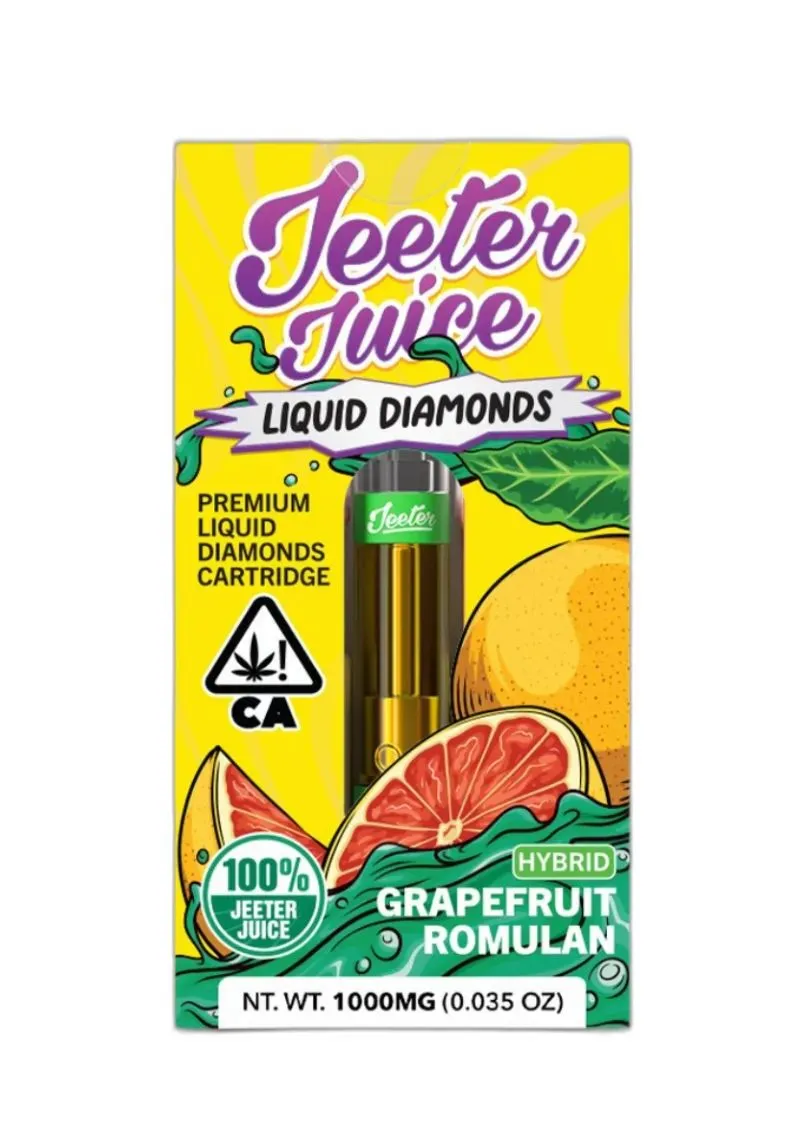 JEETER - LIQUID DIAMONDS CARTRIDGE [1G] GRAPEFRUIT ROMULAN product image