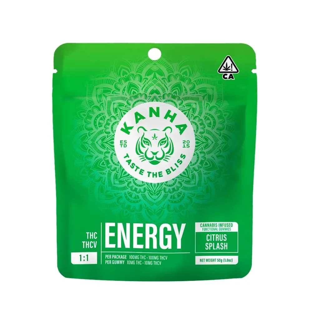 FX NANO GUMMIES 10PK [100MG] 1:1 THCV:THC ENERGY CITRUS SPLASH product image