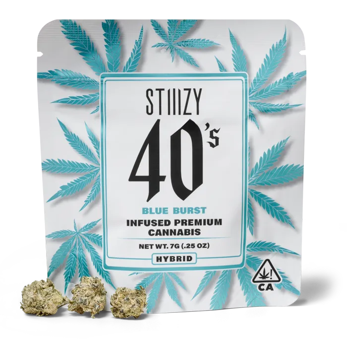 INFUSED 40'S FLOWER [7G] BLUE BURST