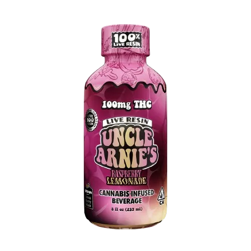 LIVE RESIN BEVERAGE 8FLOZ [100MG] RASPBERRY LEMONADE - 100 MG product image