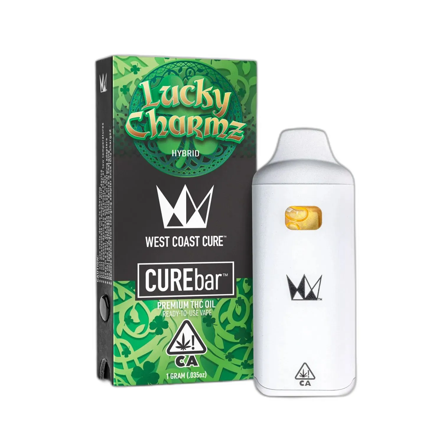CUREBAR READY TO USE VAPORIZER [1G] LUCKY CHARMZ