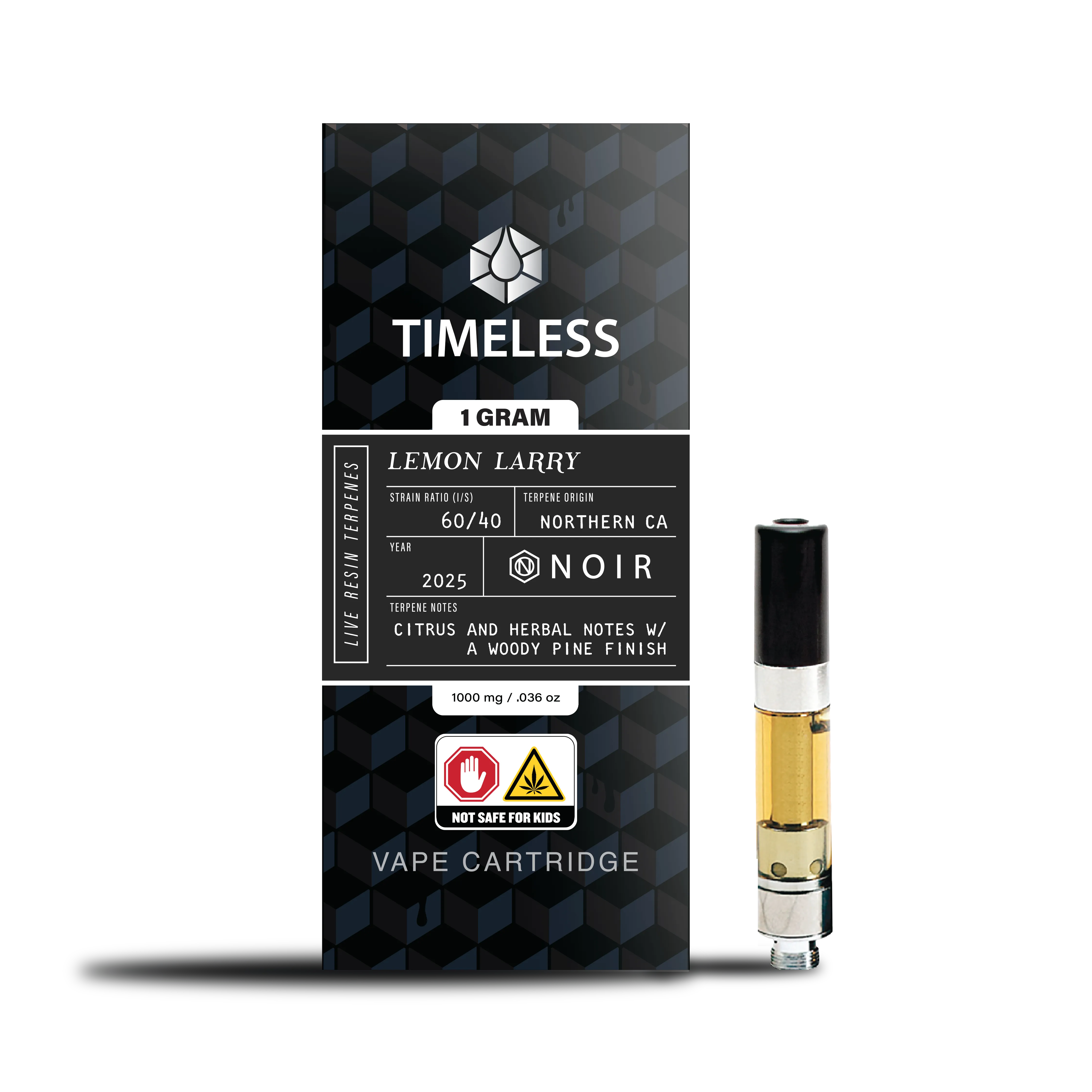 NOIR CARTRIDGE [1G] LEMON LARRY - 1 G