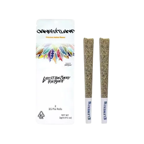 PREROLL 2PK [2G] OAK-LATO - 2 G - 2 PACK product image