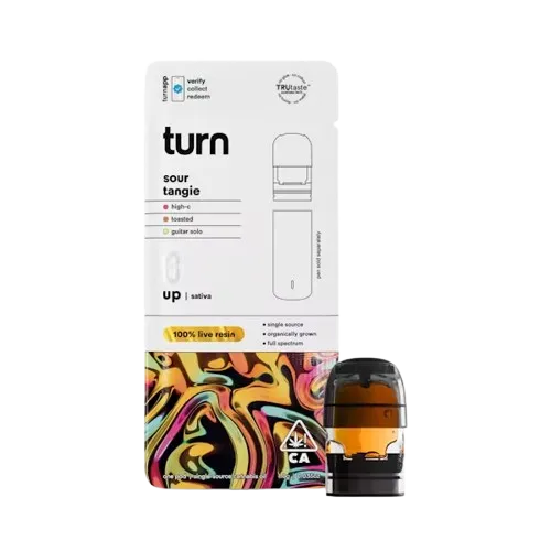 TURN UP LIVE RESIN POD [1G] SOUR TANGIE - 1 G product image