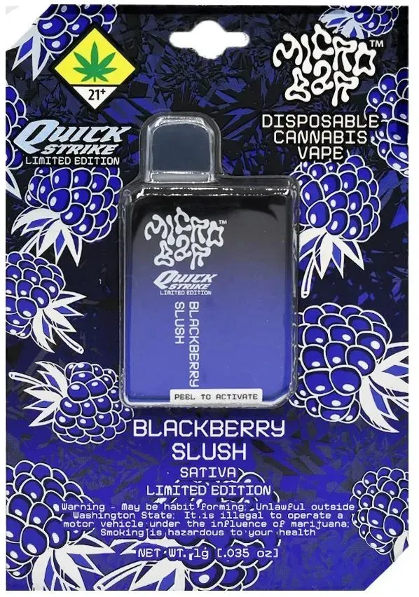 READY TO USE VAPORIZER [1G] BLACK BERRY SLUSH