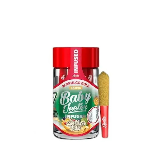 BABY JEETER INFUSED PREROLL 5PK [2.5G] ACAPULCO GOLD