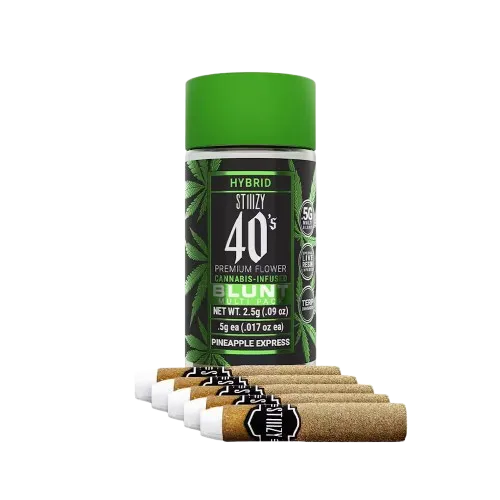 INFUSED 40'S MINI BLUNT 5PK [2.5G] PINEAPPLE EXPRESS