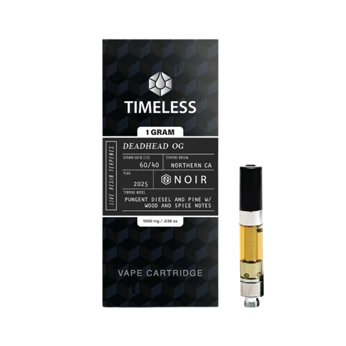 NOIR CARTRIDGE [1G] DEADHEAD OG - 1 G