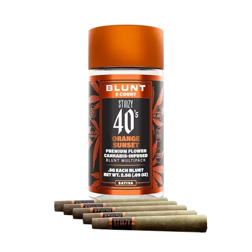 INFUSED 40'S MINI BLUNT 5PK [2.5G] ORANGE SUNSET - 2.5 G - 5 PACK product image