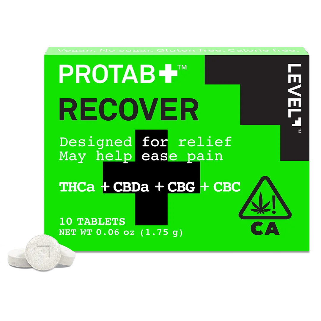 PROTAB+ 10PK [100MG] RECOVER THCA + CBDA + CBG + CBC