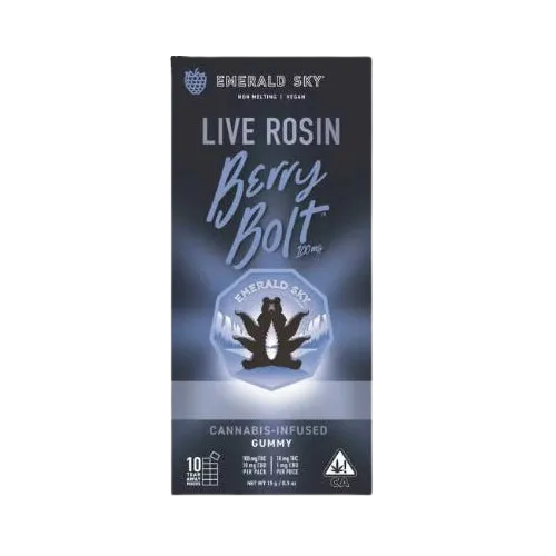 ROSIN GUMMY SINGLE [100MG] BERRY BOLT - 100 MG product image