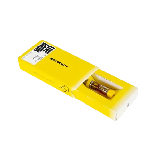LIVE ROSIN CARTRIDGE [1G] YELLOW BOX NEW JACK CITY - 1 G