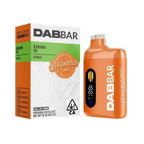 DAB BAR READY TO USE VAPORIZER [1G] BANANA OG - 1 G product image