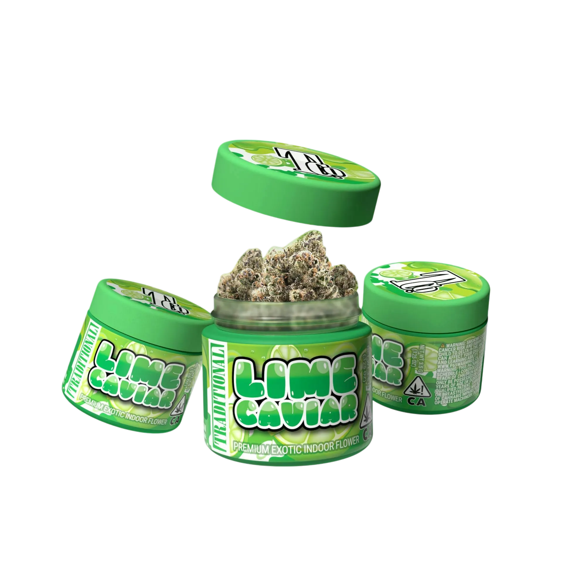 FLOWER [3.5G] LIME CAVIAR