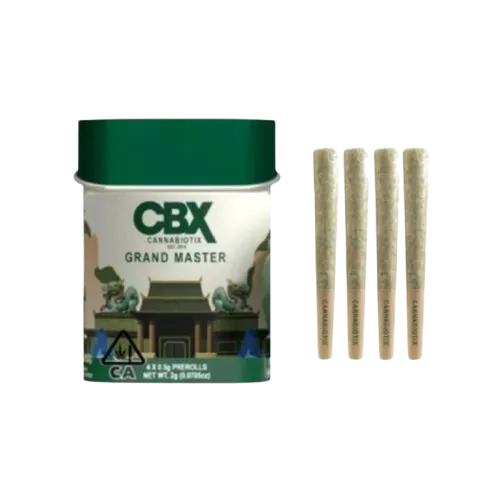 PREROLL 4PK [2G] GRAND MASTER - 2 G - 4 PACK product image