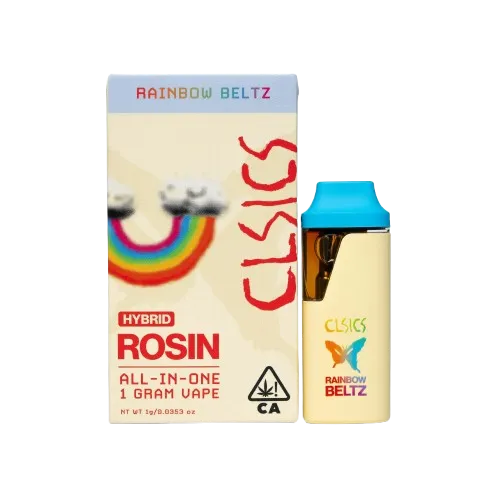 LIVE ROSIN READY TO USE VAPORIZER [1G] RAINBOW BELTZ - 1 G