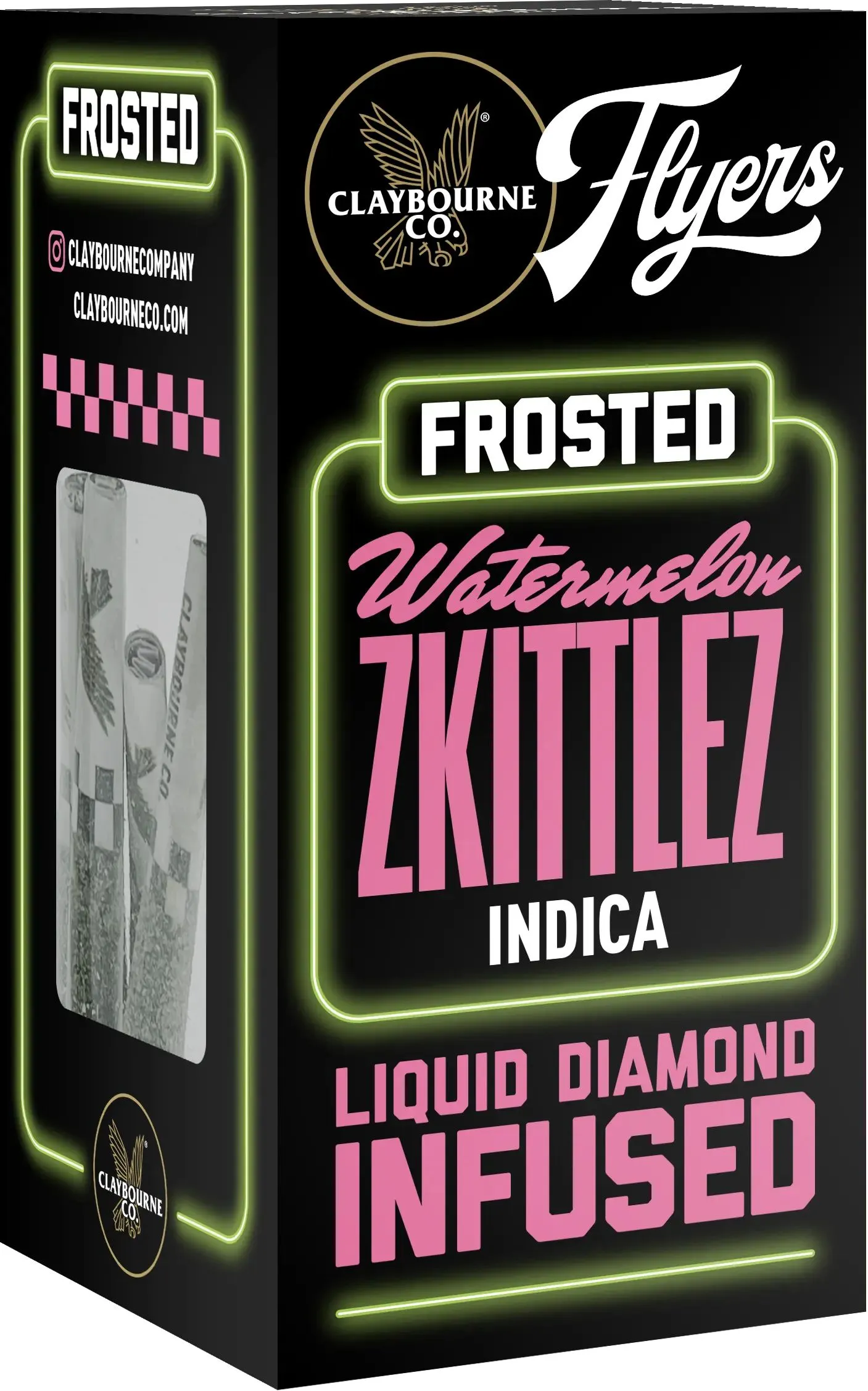 FROSTED FLYERS INFUSED PREROLL 5PK [2.5G] WATERMELON ZKITTLEZ