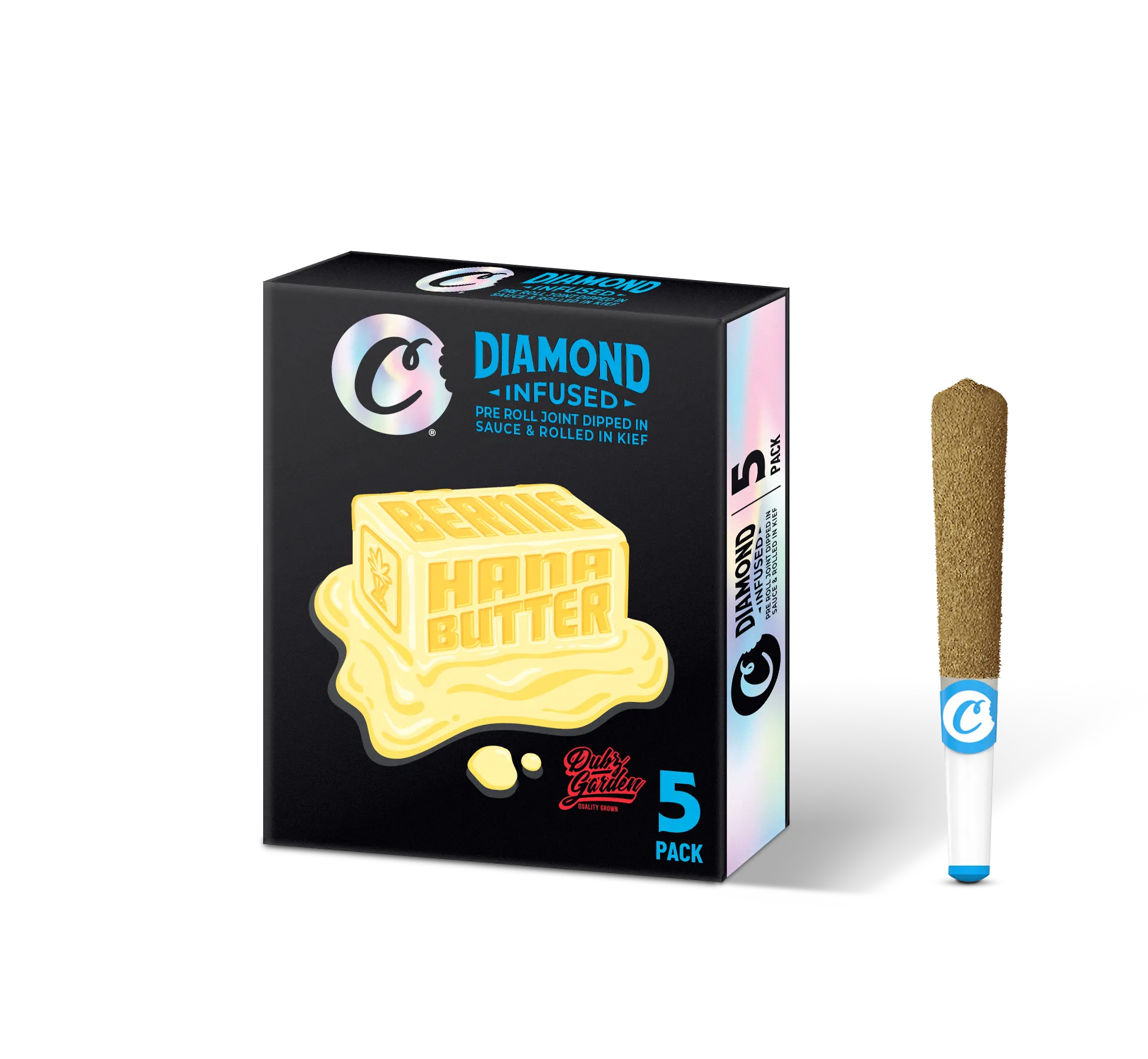 INFUSED PREROLL 5PK [2.5G] BERNIEHANA BUTTER - 2.5 G - 5 PACK