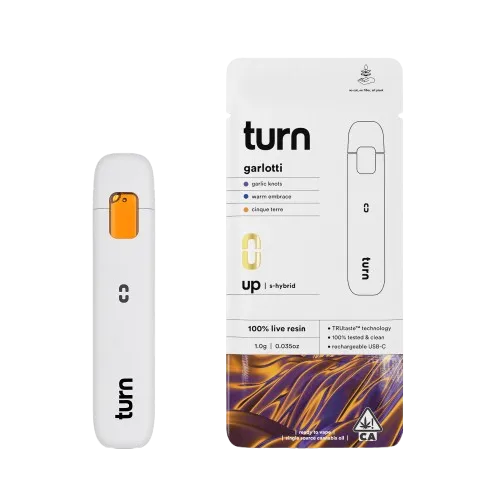 TURN UP LIVE RESIN READY TO USE VAPORIZER [1G] GARLOTTI - 1 G
