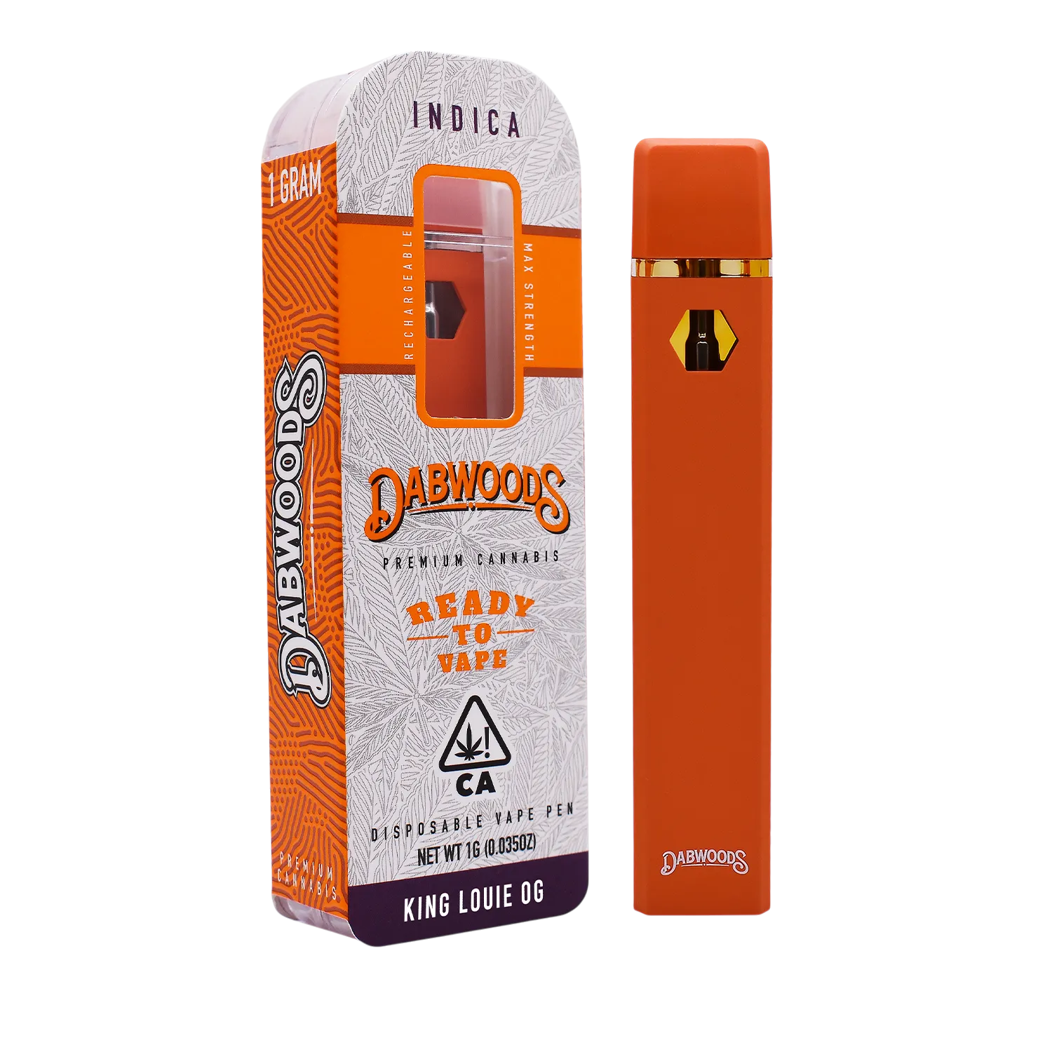 READY TO USE VAPORIZER [1G] KING LOUIE OG
