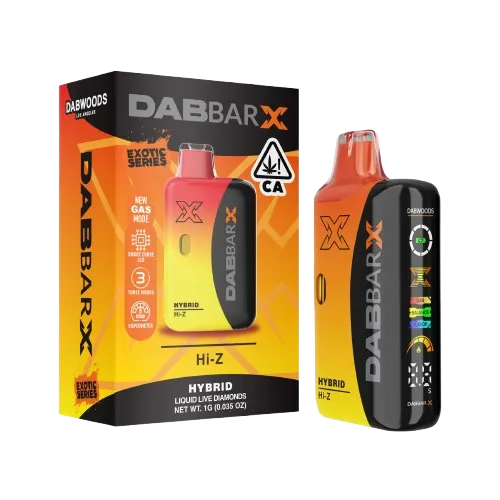DAB BAR X EXOTICS LIQUID DIAMOND READY TO USE VAPORIZER [1G] HI-Z - 1 G