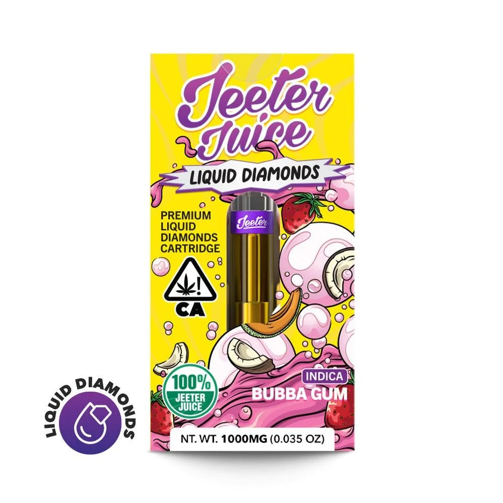 LIQUID DIAMONDS CARTRIDGE [1G] BUBBA GUM product image