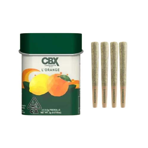 PREROLL 4PK [2G] L'ORANGE - 2 G - 4 PACK product image